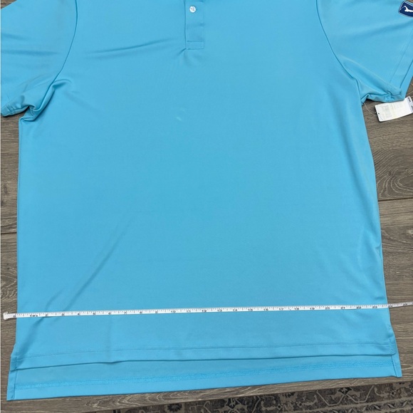 PGA Tour Men's Aqua Short Sleeve Tee - Picture 6 of 7
